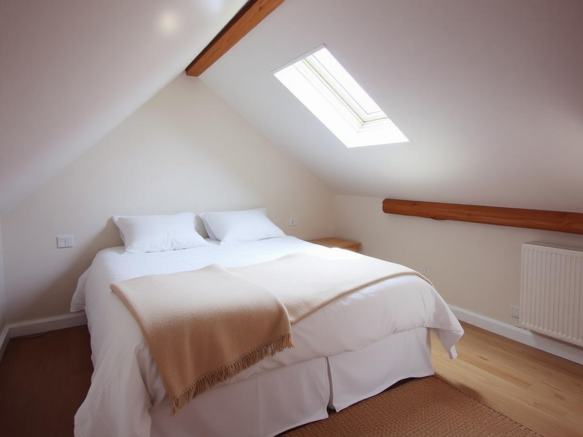 Attic guest room in Paddington